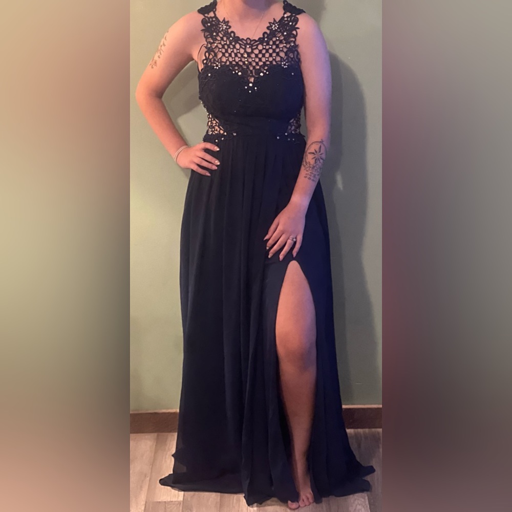 Navy Blue Dress